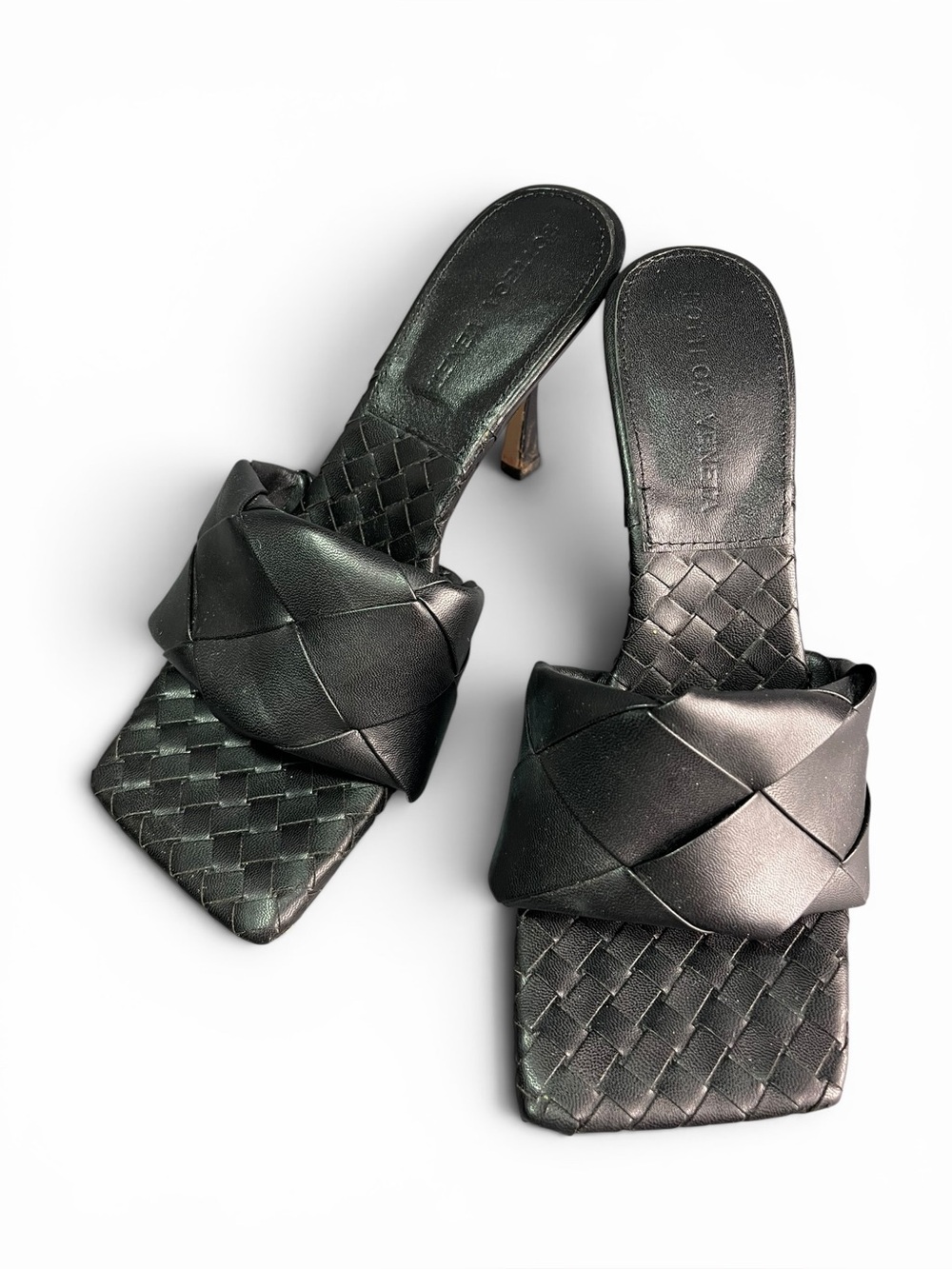 BOTTEGA VENETA The Lido Sandals black Leather size 39